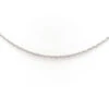 Collier Chaîne Maille Ronde En Or Blanc 13 Collier Chaîne Maille Ronde En Or Blanc -Castafiore Boutique collier chaine maille ronde en or blanc 190382