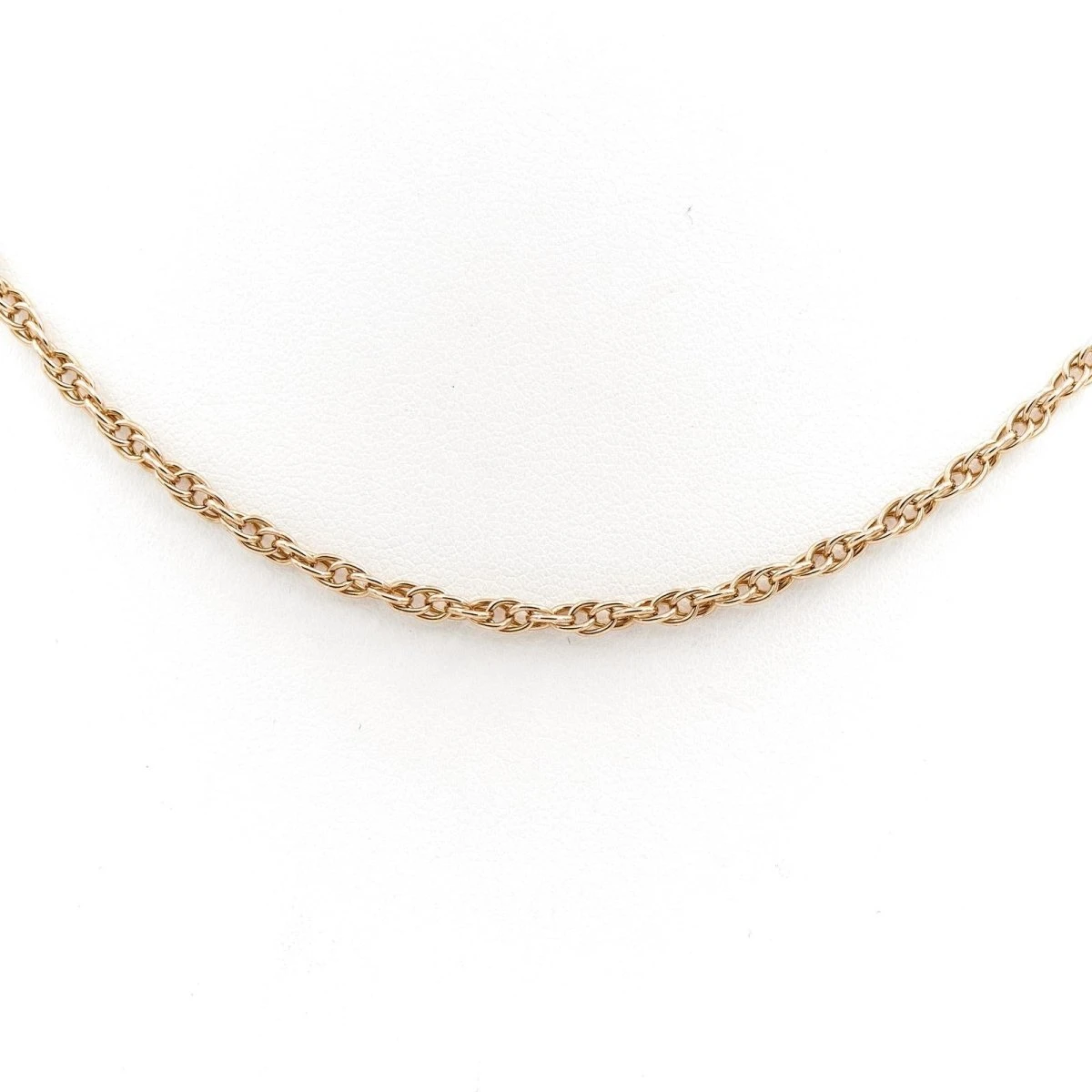Collier Chaîne Maille Singapour En Or Jaune 3 Collier Chaîne Maille Singapour En Or Jaune – Image 3