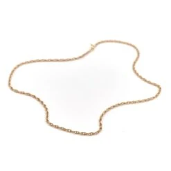 Collier Chaîne Maille Singapour En Or Jaune 11 Collier Chaîne Maille Singapour En Or Jaune -Castafiore Boutique collier chaine maille singapour en or jaune 586840