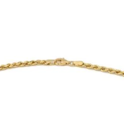 Collier Chaîne Maille Torsadé En Or Jaune -Castafiore Boutique collier chaine maille torsade en or jaune 583763