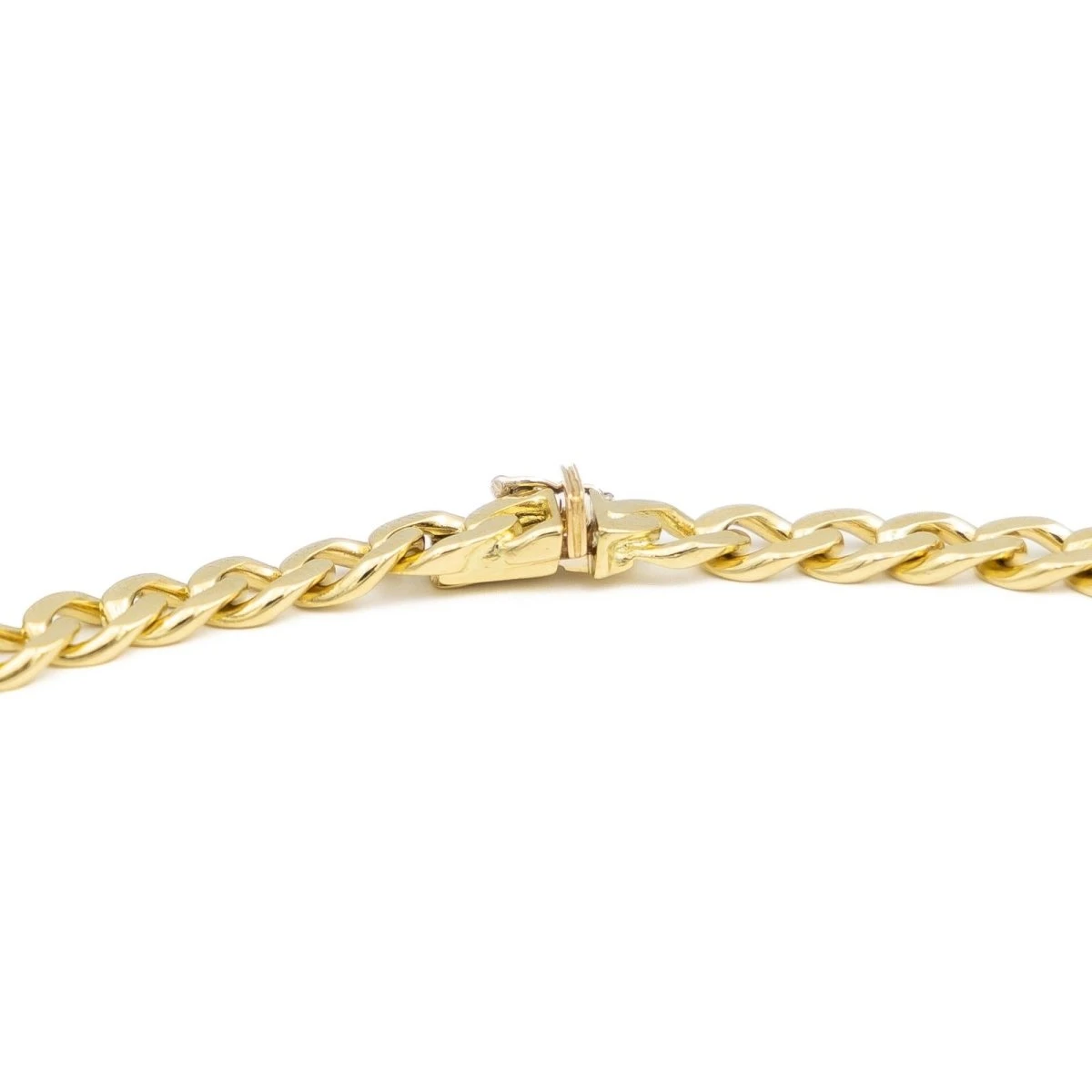 Collier Chaîne Motif Infini En 2 Ors Et Diamants 4 Collier Chaîne Motif Infini En 2 Ors Et Diamants – Image 4