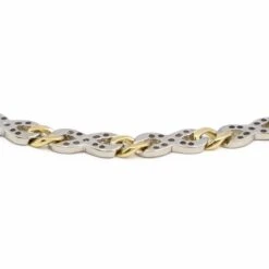 Collier Chaîne Motif Infini En 2 Ors Et Diamants 11 Collier Chaîne Motif Infini En 2 Ors Et Diamants -Castafiore Boutique collier chaine motif infini en 2 ors et diamants 862182
