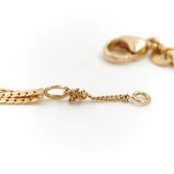 Collier Chaîne Tressé En Or Jaune 10 Collier Chaîne Tressé En Or Jaune -Castafiore Boutique collier chaine tresse en or jaune 493350