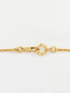 Collier Chaine Vintage Or Brossé -Castafiore Boutique collier chaine vintage or brosse 613595