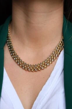 Collier CHIMENTO En 2 Ors Et Diamant -Castafiore Boutique collier chimento en 2 ors et diamant 253229