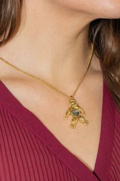 Collier CHOPARD "Happy Clown" En Or Jaune Et Diamant -Castafiore Boutique collier chopard happy clown en or jaune et diamant 157499