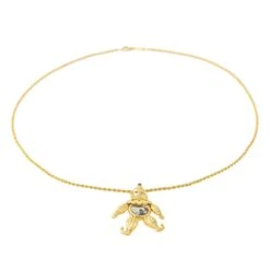 Collier CHOPARD "Happy Clown" En Or Jaune Et Diamant -Castafiore Boutique collier chopard happy clown en or jaune et diamant 861872