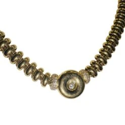 Collier CHOPARD "Happy Diamonds" En Or Jaune Et Diamants -Castafiore Boutique collier chopard happy diamonds en or jaune et diamants 303420