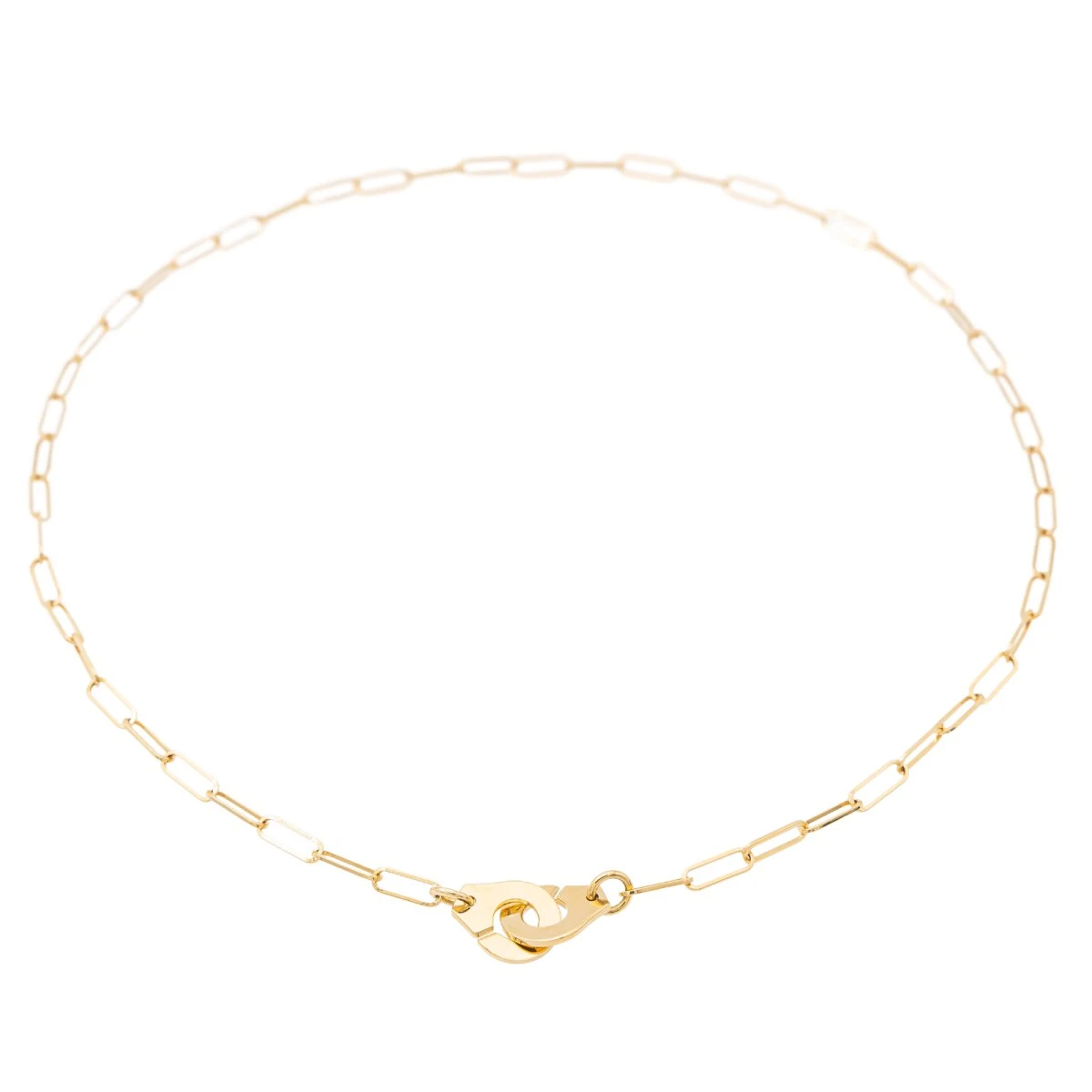 Collier DINH VAN Menottes En Or Jaune 2 Collier DINH VAN Menottes En Or Jaune – Image 2