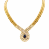 Miller Collier Draperie VAN CLEEF & ARPELS En Or Jaune, Saphir Et Diamants 13 Miller Collier Draperie VAN CLEEF & ARPELS En Or Jaune, Saphir Et Diamants -Castafiore Boutique collier draperie van cleef arpels en or jaune saphir et diamants 2725478