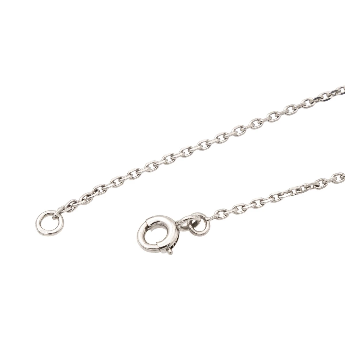 Collier En Or Blanc Et Jades 7 Collier En Or Blanc Et Jades – Image 7