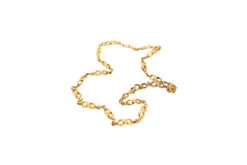 Collier GILBERT ALBERT Maille Froissée En Vermeil 6 Collier GILBERT ALBERT Maille Froissée En Vermeil -Castafiore Boutique collier gilbert albert maille froissee en or jaune 354823