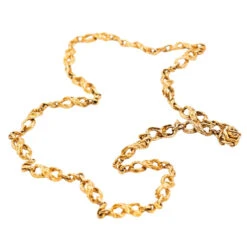 Collier GILBERT ALBERT Maille Froissée En Vermeil 7 Collier GILBERT ALBERT Maille Froissée En Vermeil -Castafiore Boutique collier gilbert albert maille froissee en or jaune 741403