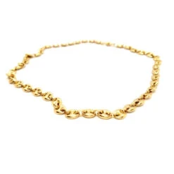 Collier Grain De Café Or Jaune 15 Collier Grain De Café Or Jaune -Castafiore Boutique collier grain de cafe or jaune 199232