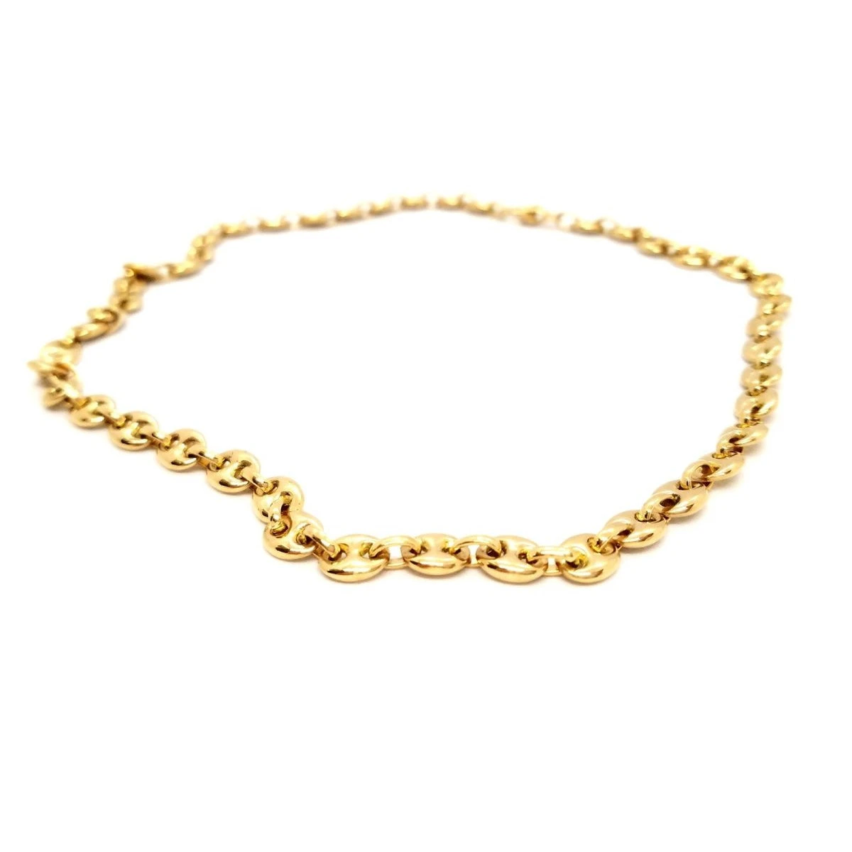Collier Grain De Café Or Jaune 7 Collier Grain De Café Or Jaune – Image 7