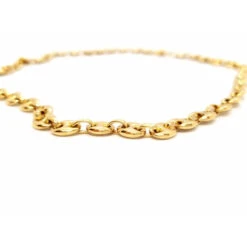 Collier Grain De Café Or Jaune 13 Collier Grain De Café Or Jaune -Castafiore Boutique collier grain de cafe or jaune 464737