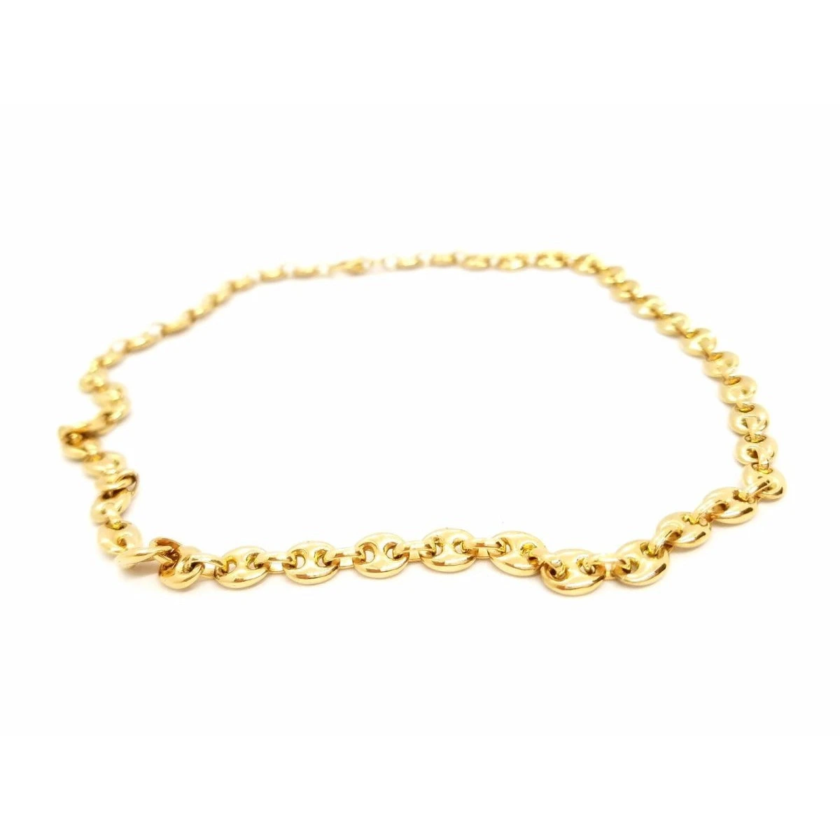Collier Grain De Café Or Jaune 6 Collier Grain De Café Or Jaune – Image 6