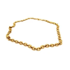 Collier Grain De Café Or Jaune 17 Collier Grain De Café Or Jaune -Castafiore Boutique collier grain de cafe or jaune 639391