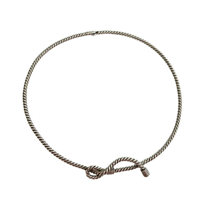 Collier HERMES En Argent 1 Collier HERMES En Argent