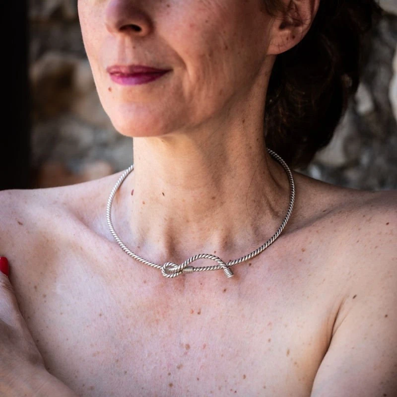 Collier HERMES En Argent 4 Collier HERMES En Argent – Image 4