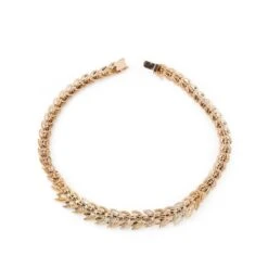 Collier "LIV" En Or Jaune Et Diamant -Castafiore Boutique collier liv en or jaune et diamant 143571