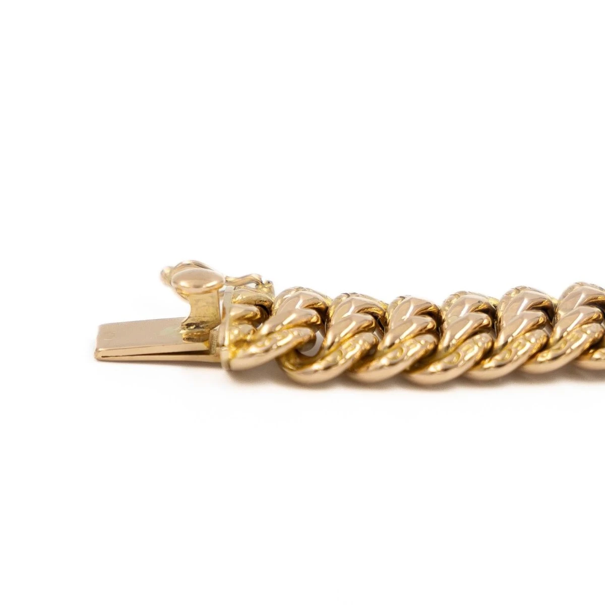 Collier Maille Américaine En Or Rose 3 Collier Maille Américaine En Or Rose – Image 3