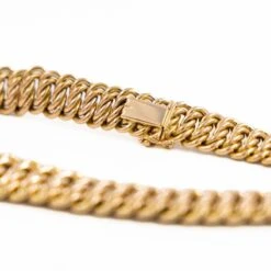 Collier Maille Américaine En Or Rose 12 Collier Maille Américaine En Or Rose -Castafiore Boutique collier maille americaine en or rose 527224