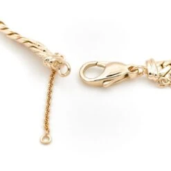 Collier Maille Anglaise En Or Jaune -Castafiore Boutique collier maille anglaise en or jaune 150206