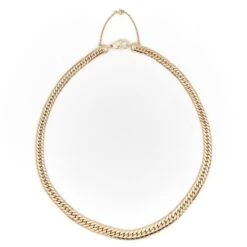 Collier Maille Anglaise En Or Jaune -Castafiore Boutique collier maille anglaise en or jaune 246300