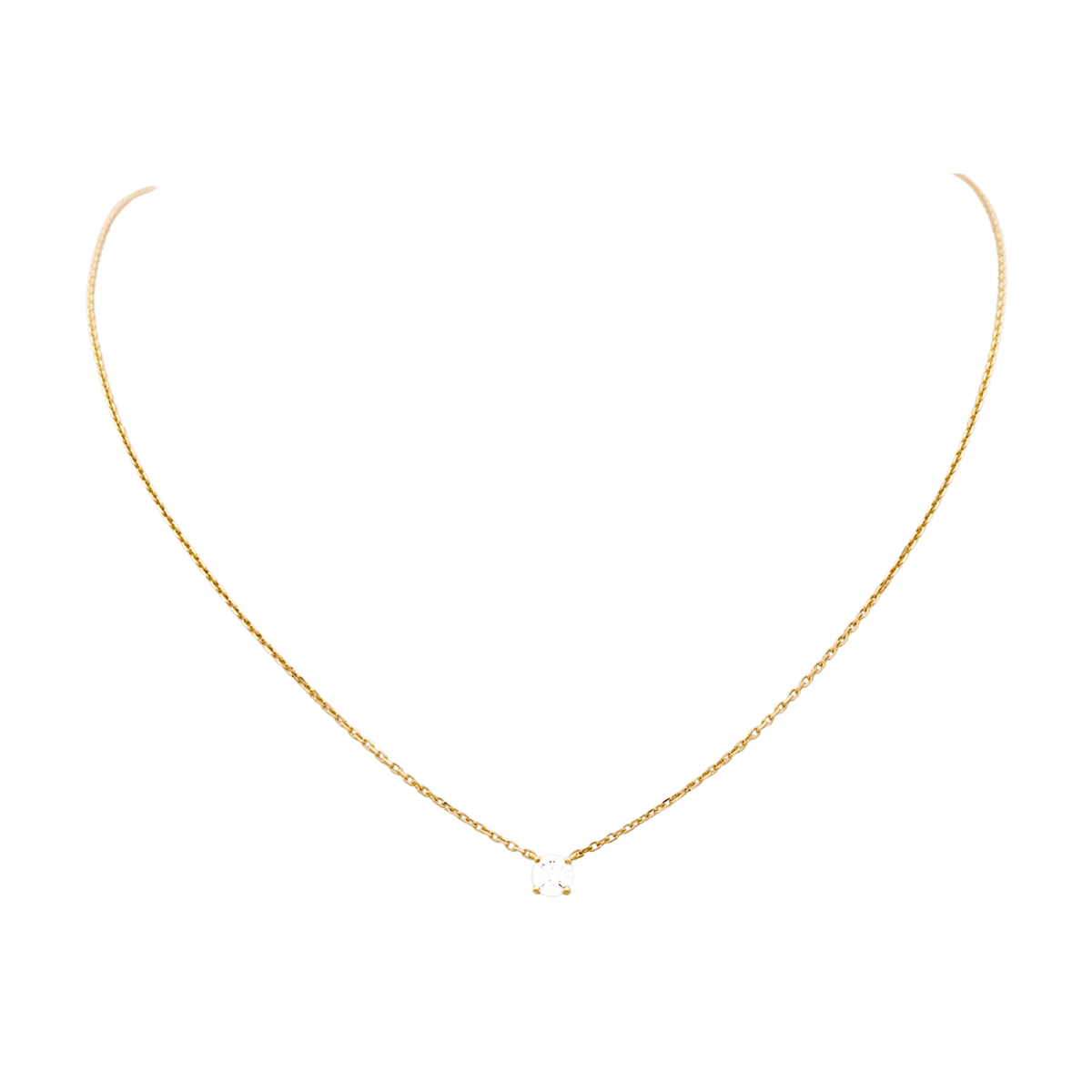 Miller Collier Maille CARTIER En Or Jaune Et Diamant 1 Miller Collier Maille CARTIER En Or Jaune Et Diamant