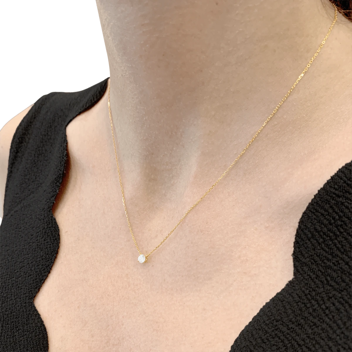 Miller Collier Maille CARTIER En Or Jaune Et Diamant 2 Miller Collier Maille CARTIER En Or Jaune Et Diamant – Image 2