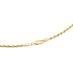 Collier Maille Corde Or Jaune 10 Collier Maille Corde Or Jaune -Castafiore Boutique collier maille corde or jaune 856815