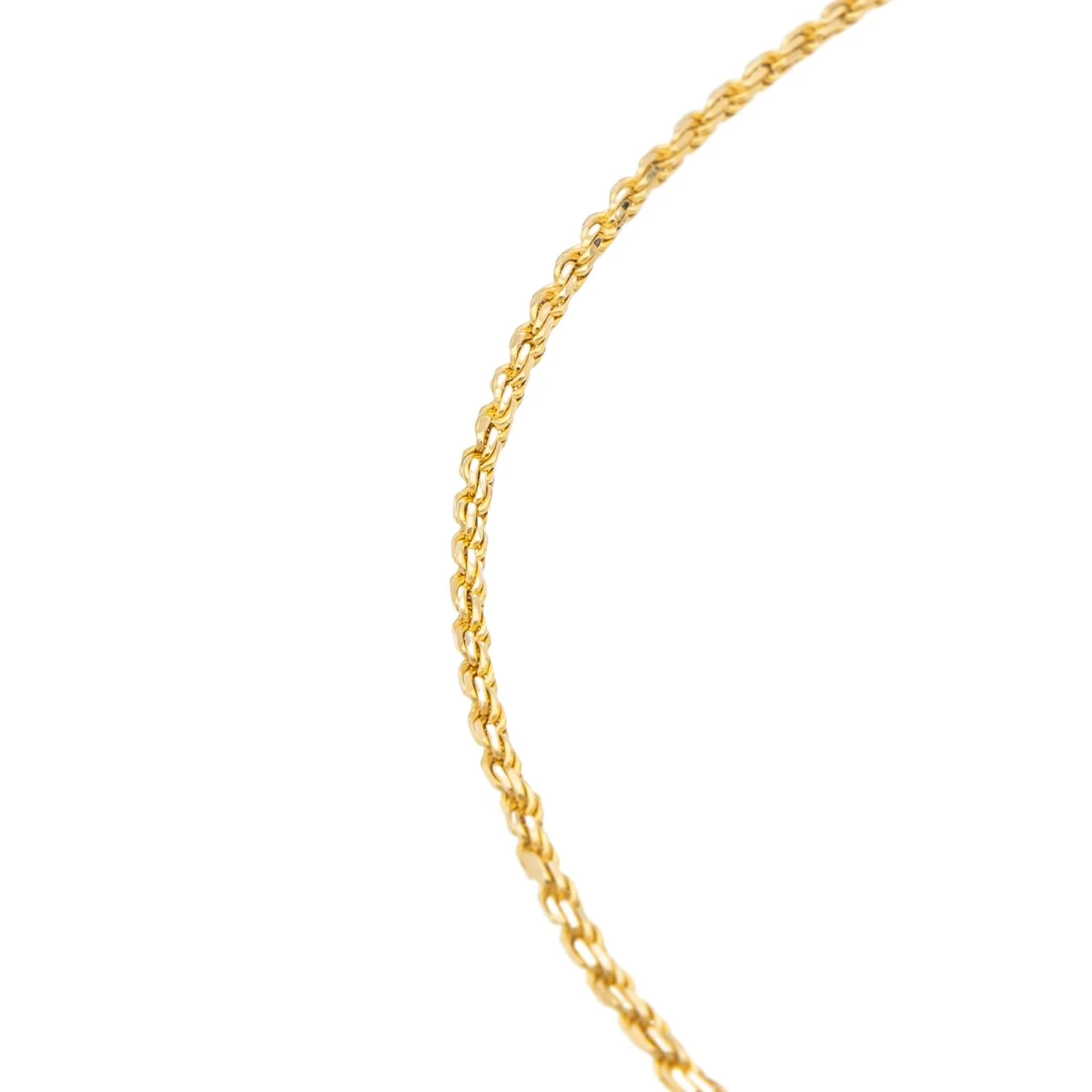 Collier Maille Corde Or Jaune 6 Collier Maille Corde Or Jaune – Image 6