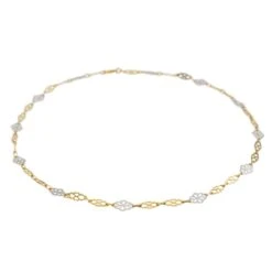 Collier Maille En Deux Ors -Castafiore Boutique collier maille en deux ors 179660