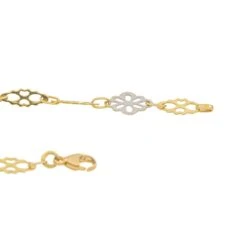 Collier Maille En Deux Ors -Castafiore Boutique collier maille en deux ors 694205