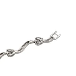 Collier Maille Fantaisie Or Blanc Diamant 15 Collier Maille Fantaisie Or Blanc Diamant -Castafiore Boutique collier maille fantaisie or blanc diamant 553050