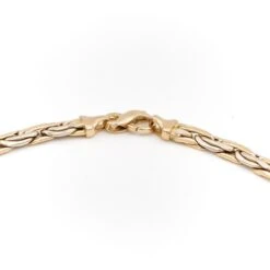 Collier Maille Haricot En Or Jaune 9 Collier Maille Haricot En Or Jaune -Castafiore Boutique collier maille haricot en or jaune 168334