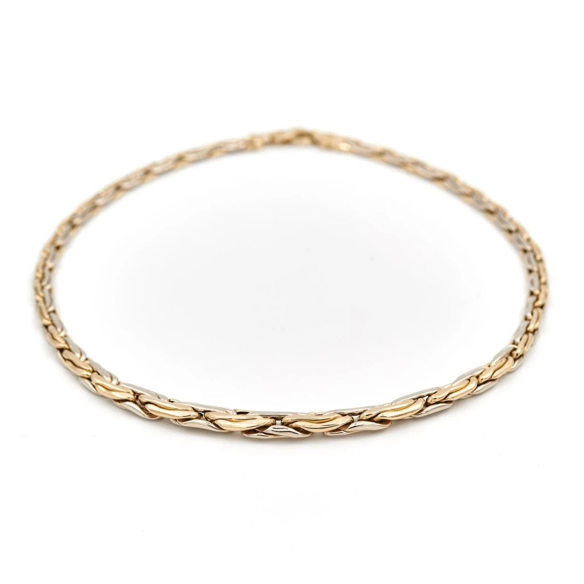 Collier Maille Haricot En Or Jaune 1 Collier Maille Haricot En Or Jaune