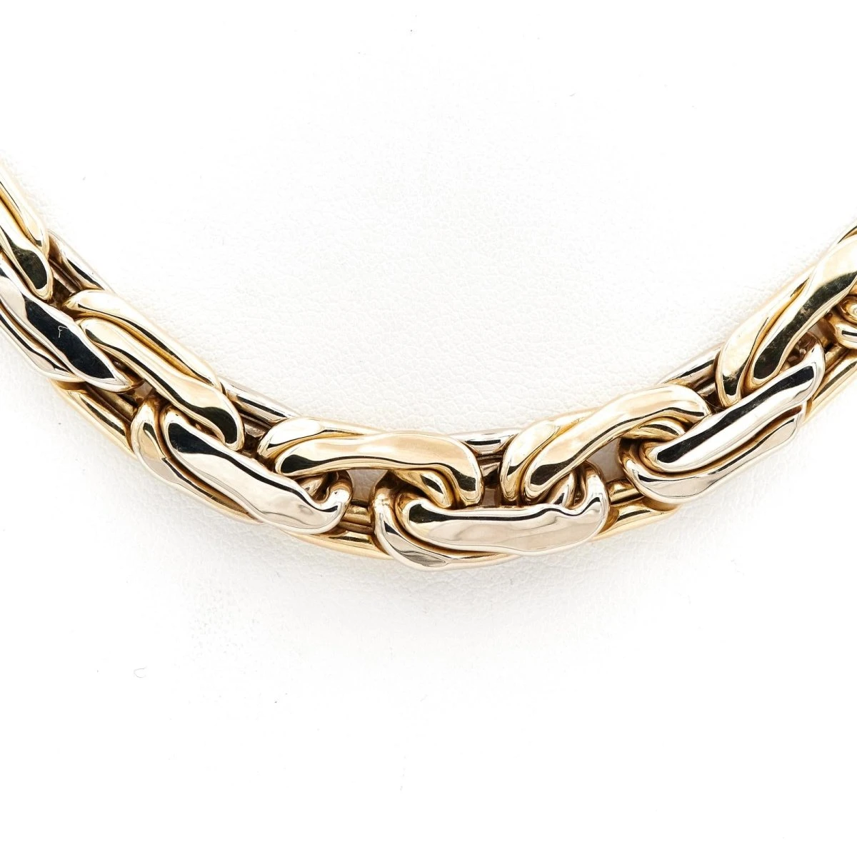 Collier Maille Haricot En Or Jaune 5 Collier Maille Haricot En Or Jaune – Image 5