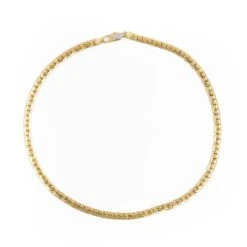 Collier Maille Haricot En Or Jaune Et Diamant 11 Collier Maille Haricot En Or Jaune Et Diamant -Castafiore Boutique collier maille haricot en or jaune et diamant 648805