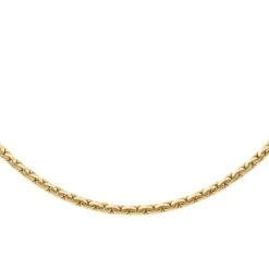 Collier Maille Haricot Or Jaune -Castafiore Boutique collier maille haricot or jaune 570120