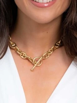 Collier Maille Marine En Or Jaune 9 Collier Maille Marine En Or Jaune -Castafiore Boutique collier maille marine en or jaune 506934