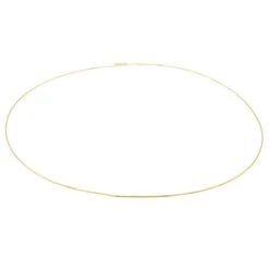 Collier Maille Miroir En Or Jaune 11 Collier Maille Miroir En Or Jaune -Castafiore Boutique collier maille miroir en or jaune 223991