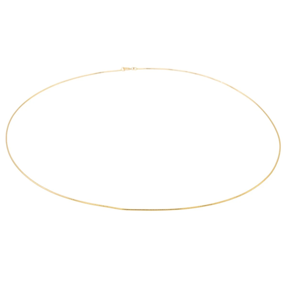 Collier Maille Miroir En Or Jaune 6 Collier Maille Miroir En Or Jaune – Image 6