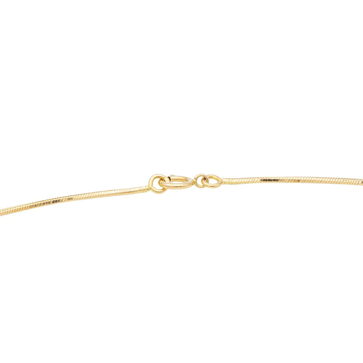 Collier Maille Miroir En Or Jaune 3 Collier Maille Miroir En Or Jaune – Image 3