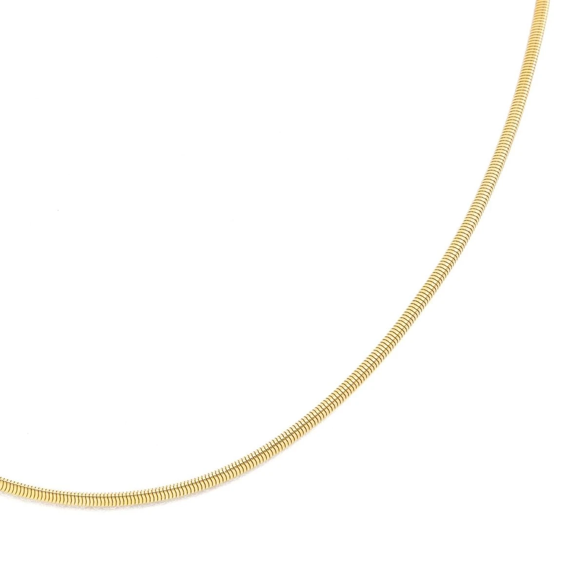 Collier Maille Miroir Or Jaune 6 Collier Maille Miroir Or Jaune – Image 6