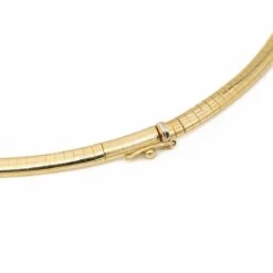 Collier Maille Oméga En Or Jaune -Castafiore Boutique collier maille omega en or jaune 840426