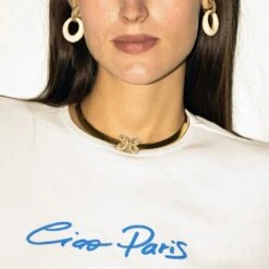 Collier Maille Oméga VAN CLEEF & ARPELS Papillon En Or Jaune Et Diamants -Castafiore Boutique collier maille omega van cleef arpels papillon en or jaune et diamants 394928