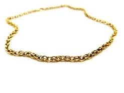 Collier Maille Ovale Or Jaune -Castafiore Boutique collier maille ovale or jaune 962543