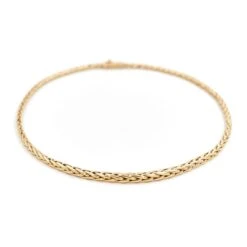 Collier Maille Palmier CAPLAIN SAINT ANDRÉ, Or Jaune Et Saphir 9 Collier Maille Palmier CAPLAIN SAINT ANDRÉ, Or Jaune Et Saphir -Castafiore Boutique collier maille palmier caplain saint andre or jaune et saphir 257952